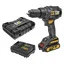 Drill med batteri 65 Nm 2,0 Ah 18 V