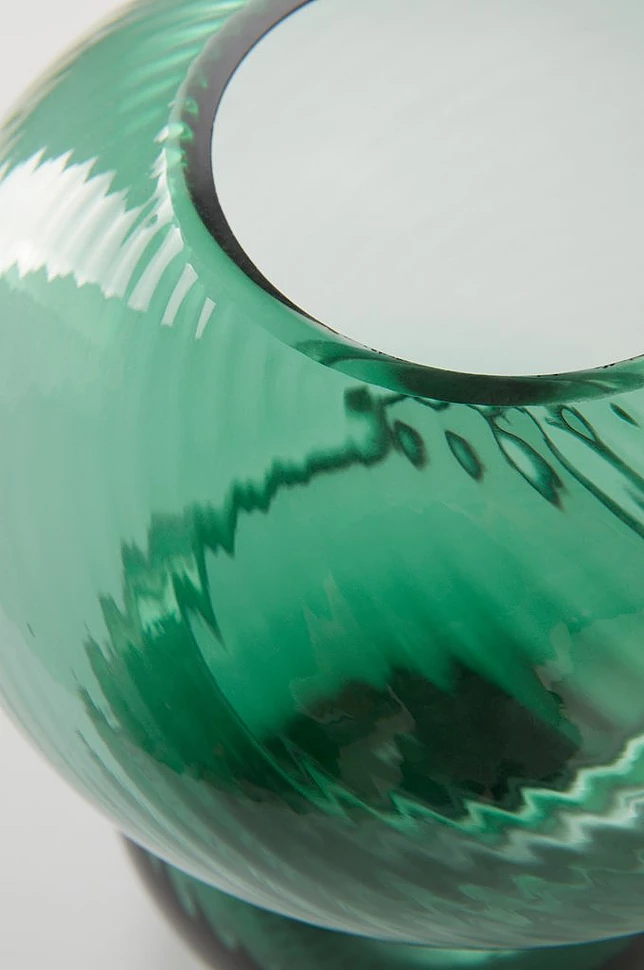 BUBBLAN glassvase - høyde 19,5 cm