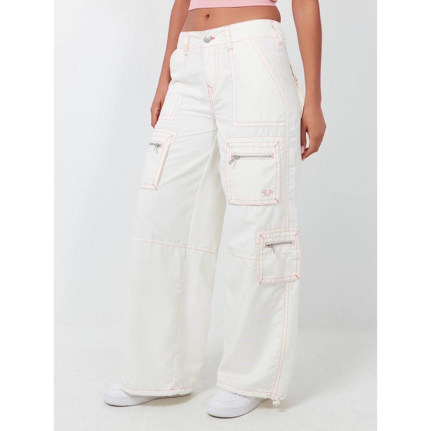 True Religion TR Jessie Baggy Cargos Womens