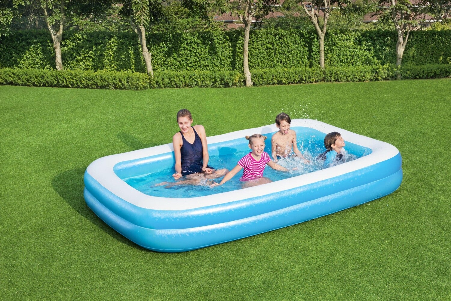 Bestway opblaas zwembad 305 x 183 x 46 cm