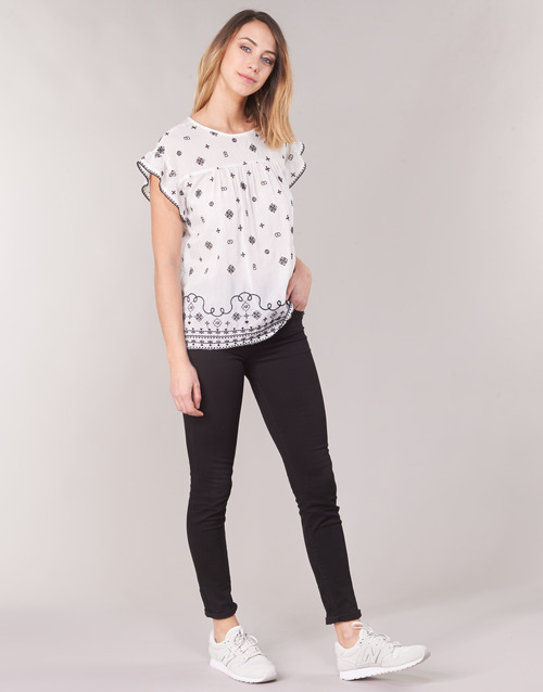 Maison Scotch - SHORT SLEEVES SHIRT - Blanc / Noir