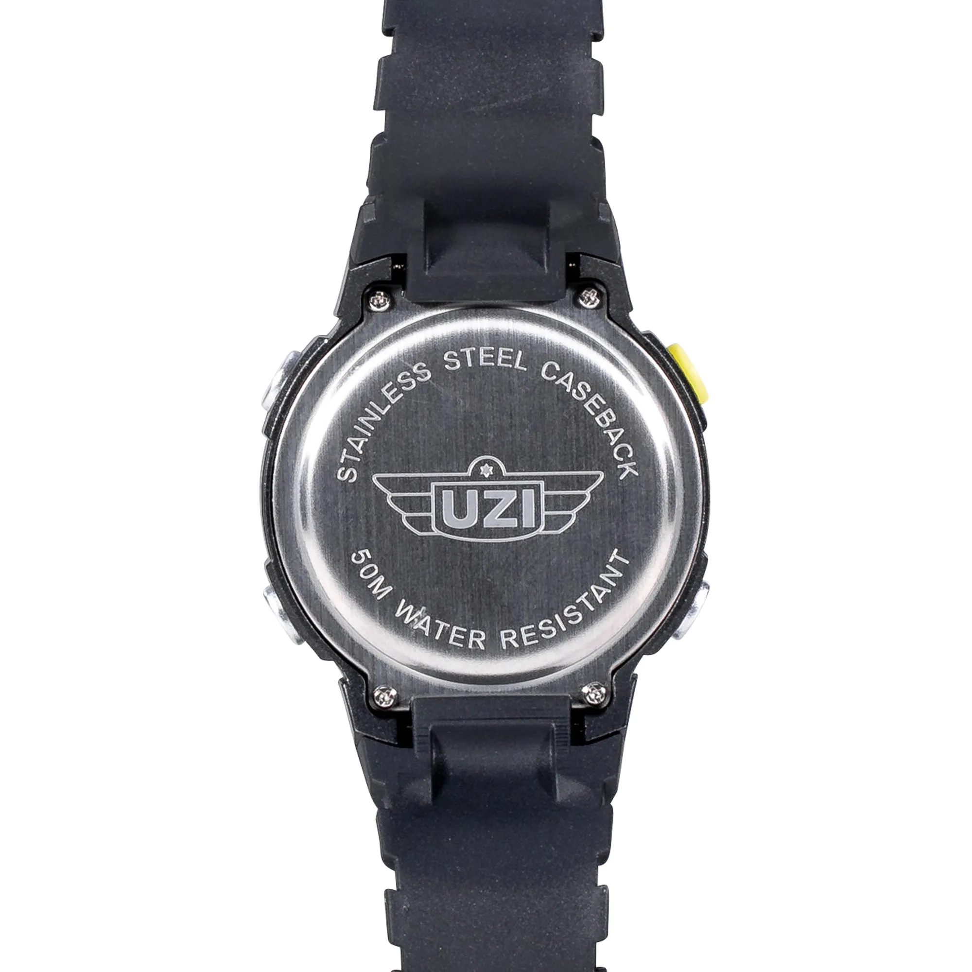 UZI -  Digitaluhr Guardian Gummiband