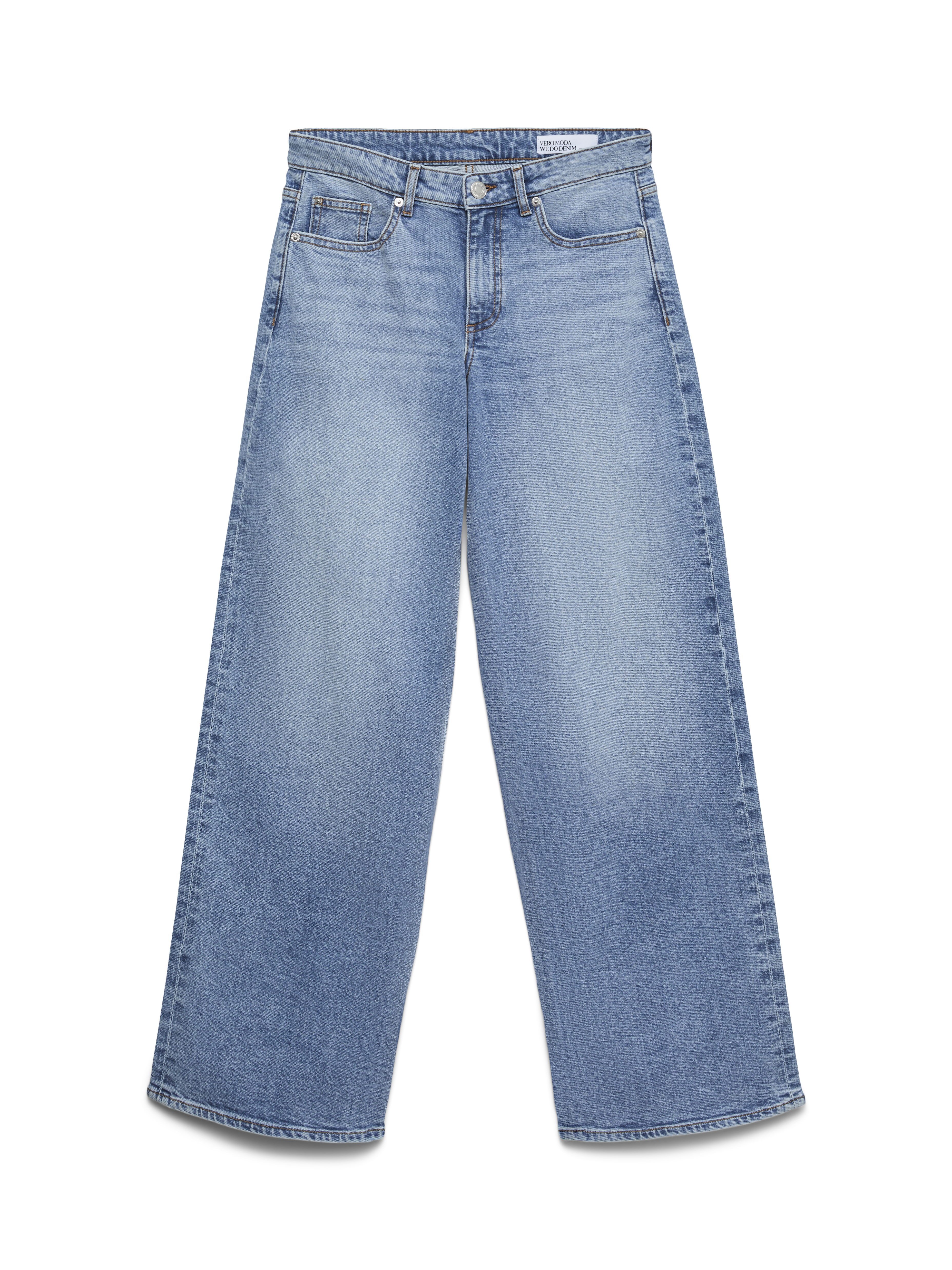 VMSANDIE-STRETCH Mid rise Wide leg fit Jeans