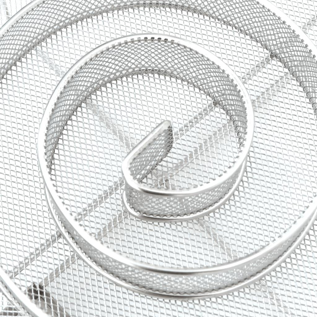 Générateur de fumée froide rond 19,5 cm acier inoxydable