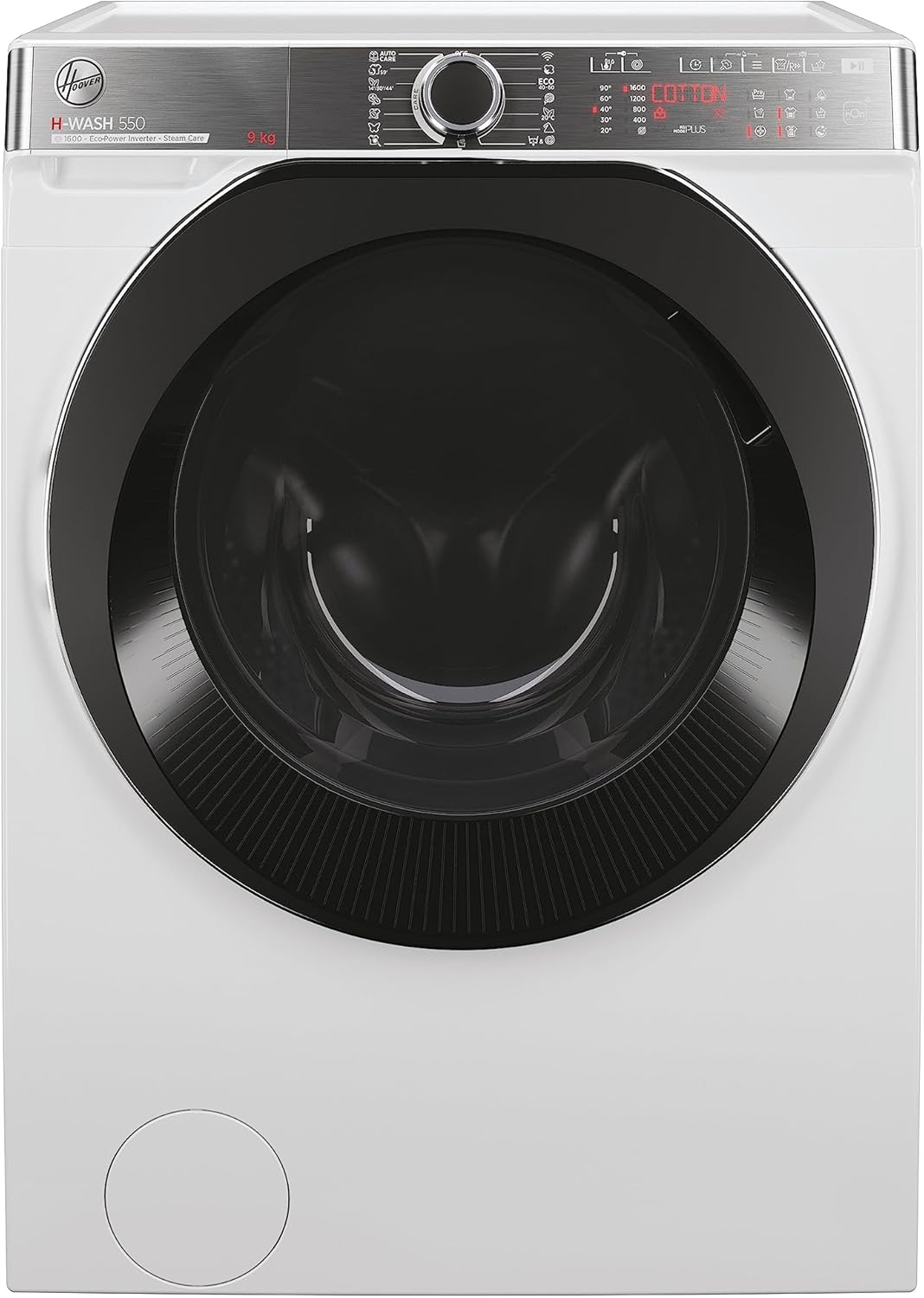 Hoover H-WASH 550 H5WPB69AMBC/1-S Waschmaschine / 9 kg/Energieeffizienzklasse A / 1600 U/min/Eco-Power Inverter Motor/Power Care System/ActiveSteam/hOn App