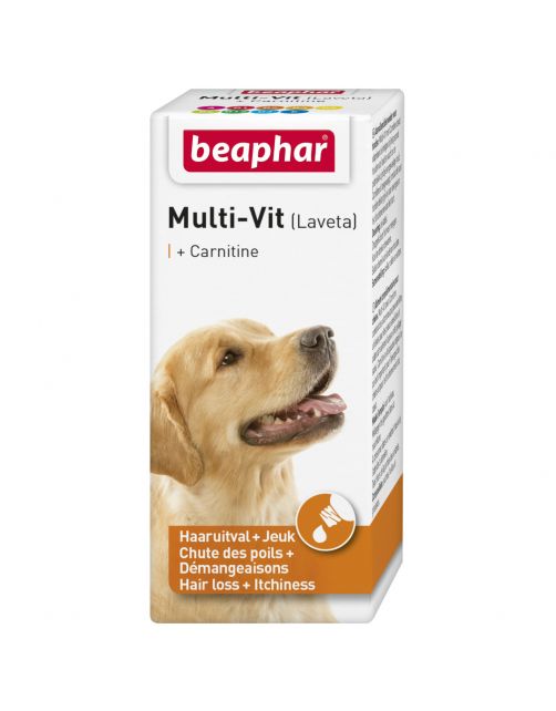 Beaphar Lavita Multi-Vit Hond - Voedingssupplement - Huid - Vacht - 20 ml