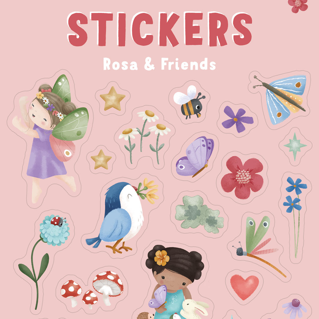 Little dutch stickers rosa and friends