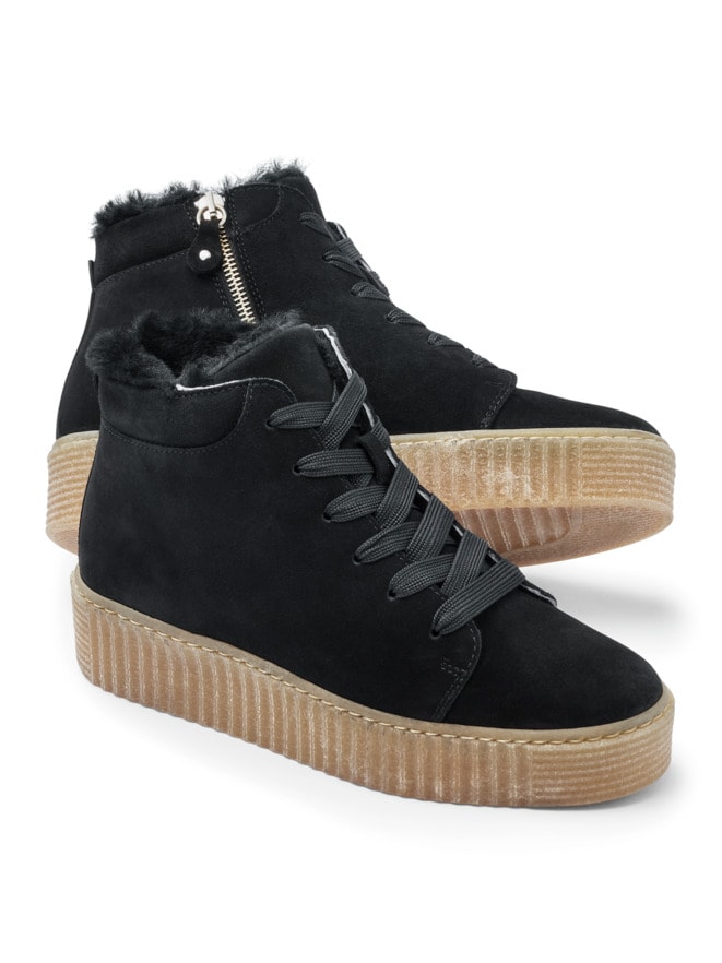 Lammfell High Top