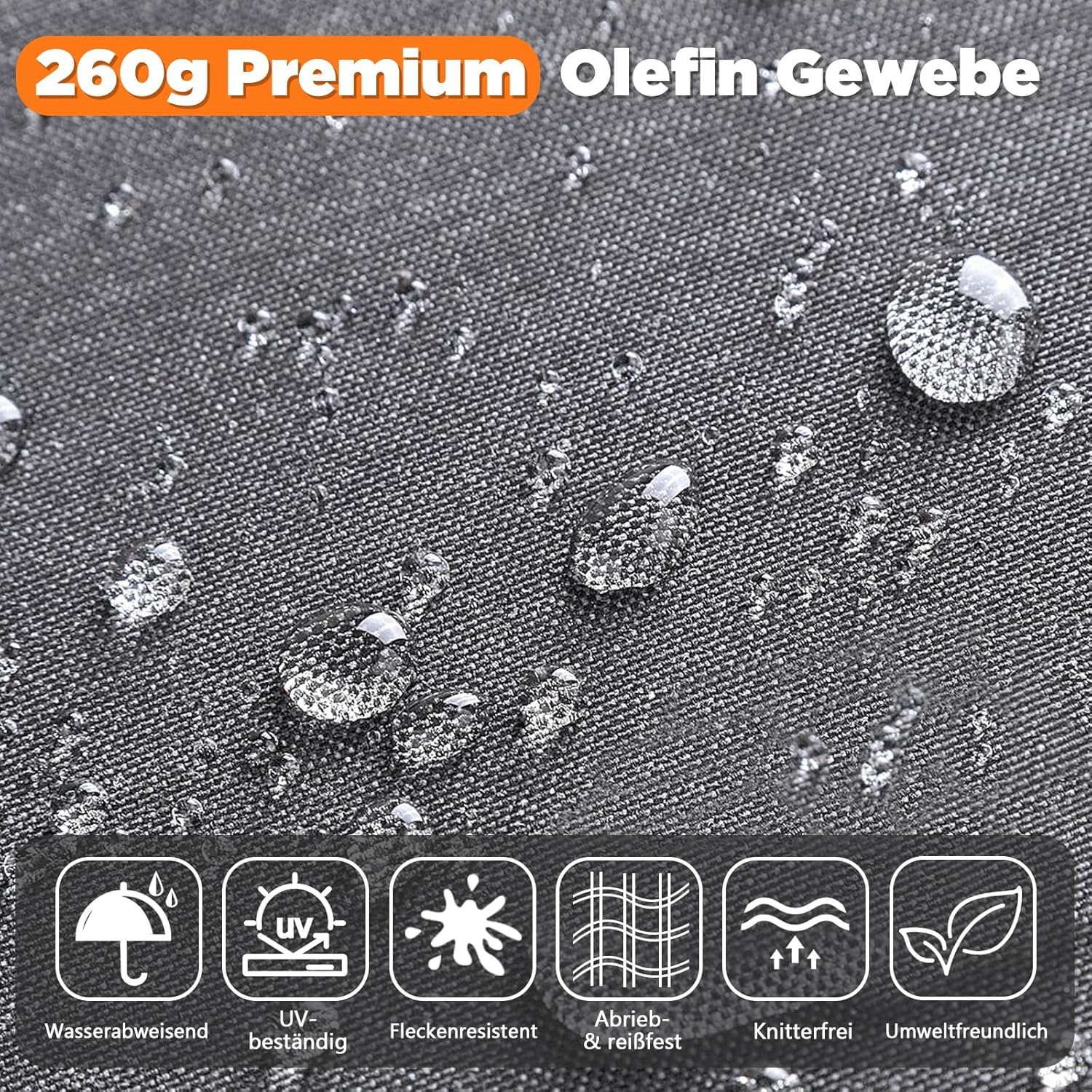 Atenza Gartensofa 2 Sitzer, Moderne Garten Lounge aus Aluminium, Wetterfest & Robust, Gartenmöbel für Balkon & Terrasse, inkl. Sitz- und Rückenkissen, 128x65x66 cm
