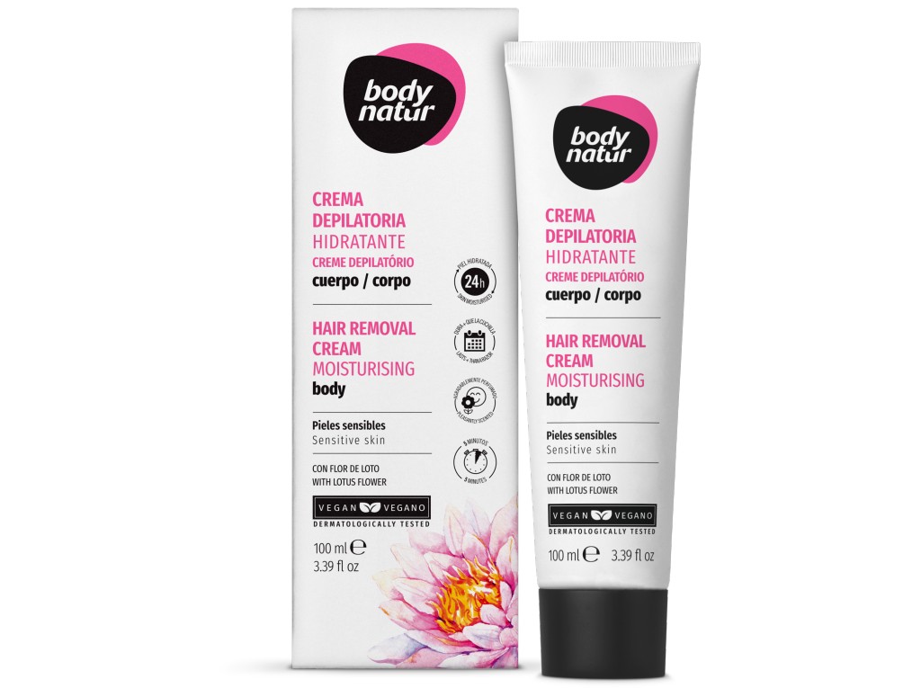 CREME DEPILATORIO BODY NATUR PELES SENSÍVEIS 100ML