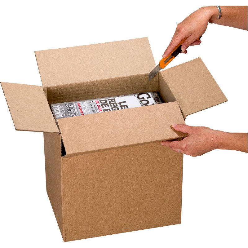 Caisse carton type Imprimeurs à hauteur variable
