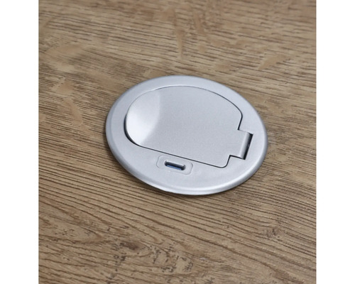 Inbouw-tafelcontactdoos, 1x geaard, 1x USB-C, 1,5 m kabel