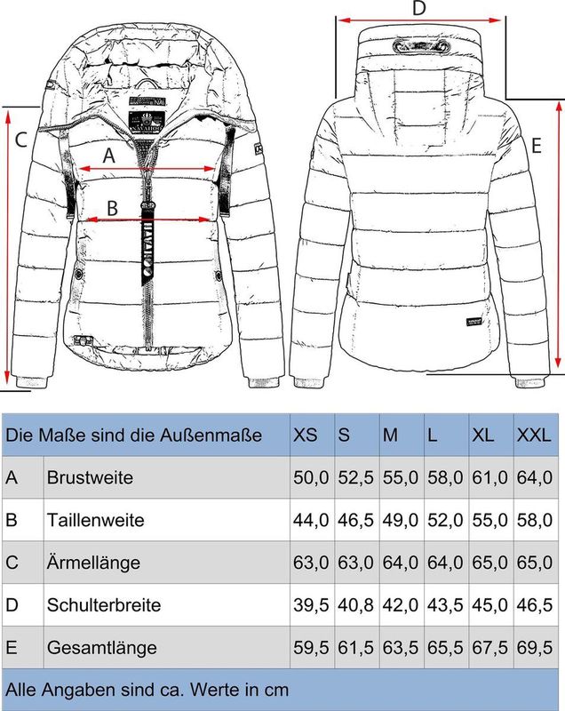 Navahoo - Amayaa - Gewatteerde Jas - Licht Gevoerd