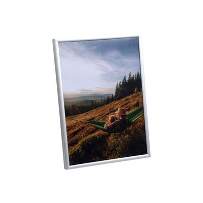 Cadre photo Exacompta - 21 x 29,7 cm (A4) - aluminium
