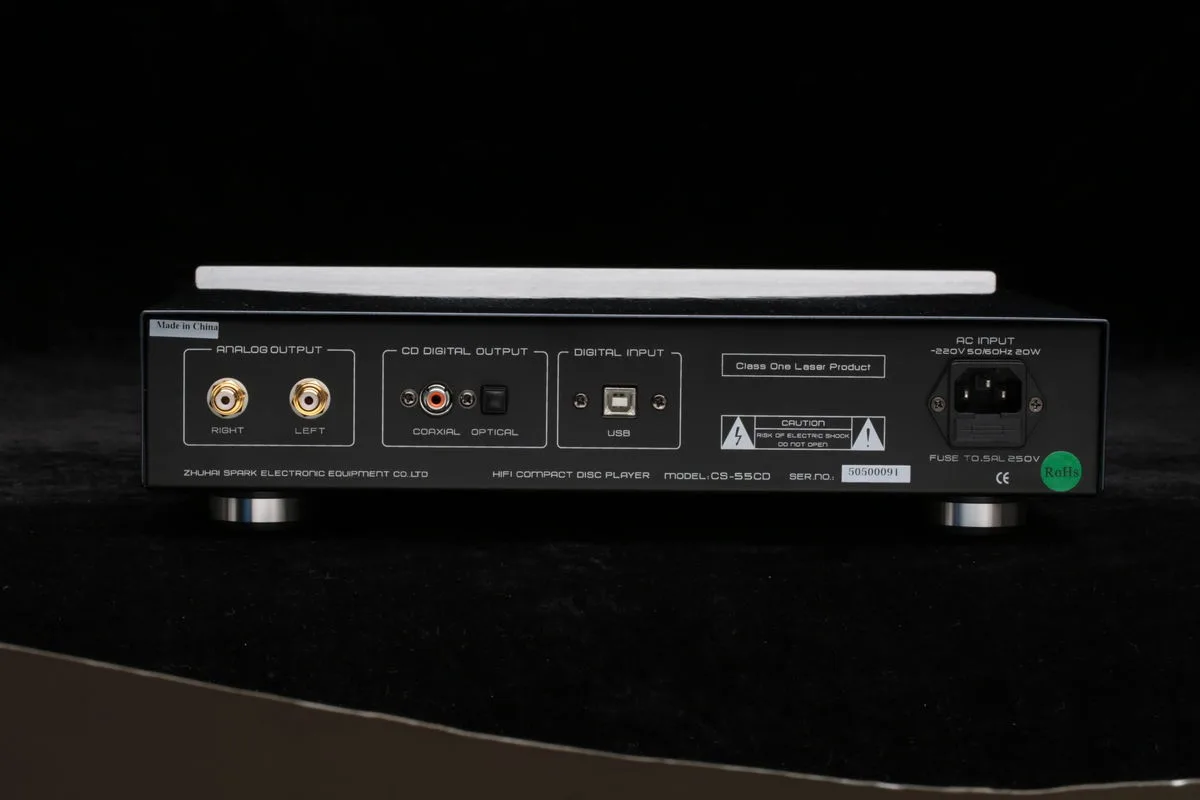 Cayin CS-55CD DAC Silver Lecteurs CD