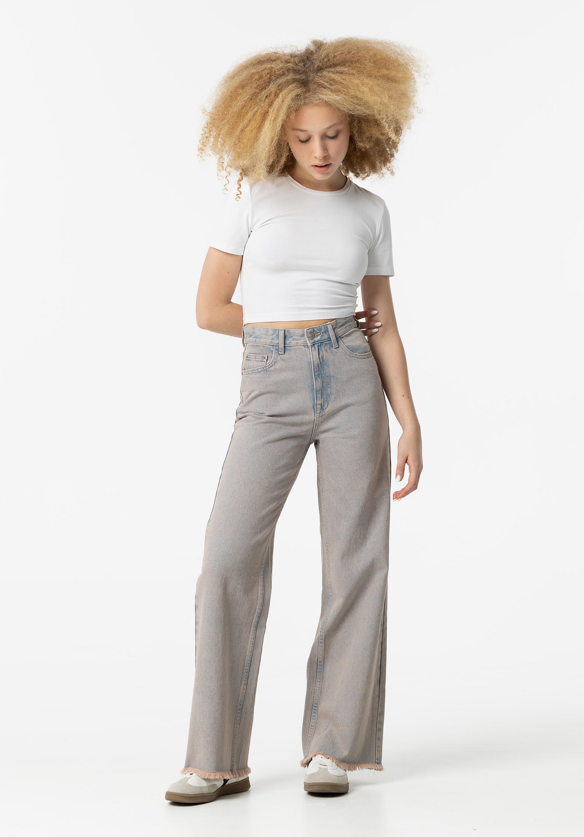 Jeans Kylie Wide Leg Overdye