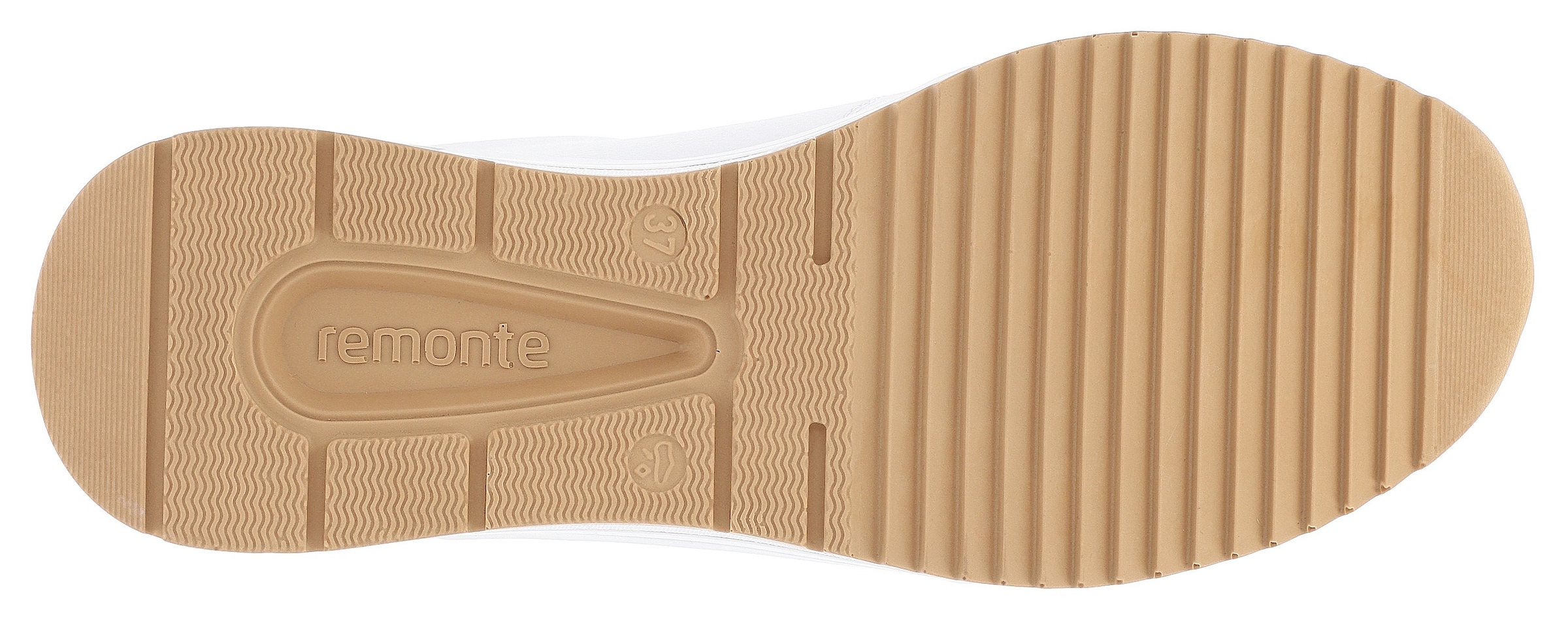 Remonte Keilsneaker  , Freizeitschuh, Halbschuh, Schnürschuh mit Metallic-Kontrastbesätzen