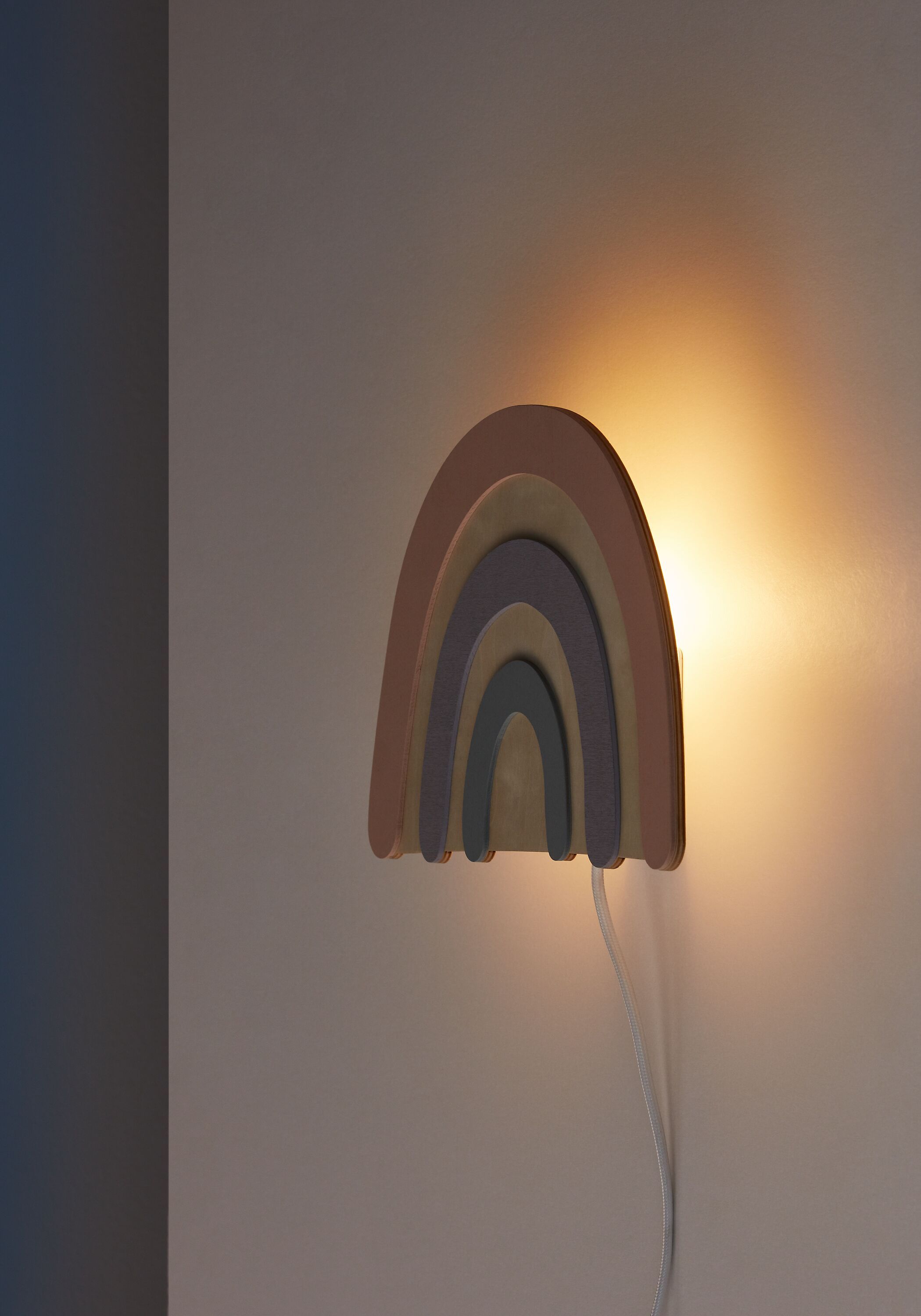ELODIE Wandleuchte - Multicolor / B: 30.0 cm x T: 7.5 cm x H: 20.5 cm