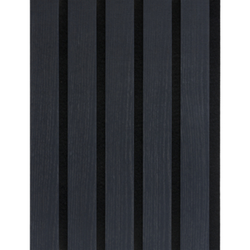 Kleurstaal lattenwand Decowall Advanced lava eiken 18x30 cm