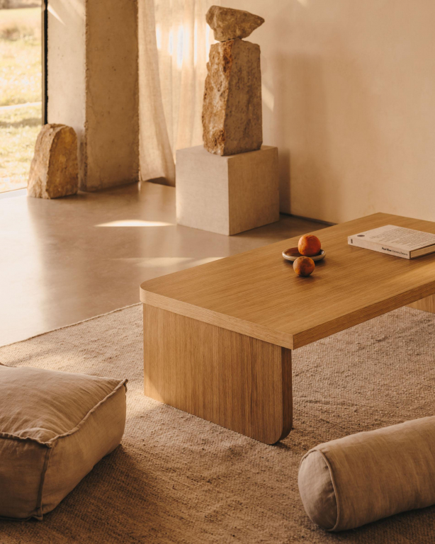 Kave Home Oaq salontafel 140x75