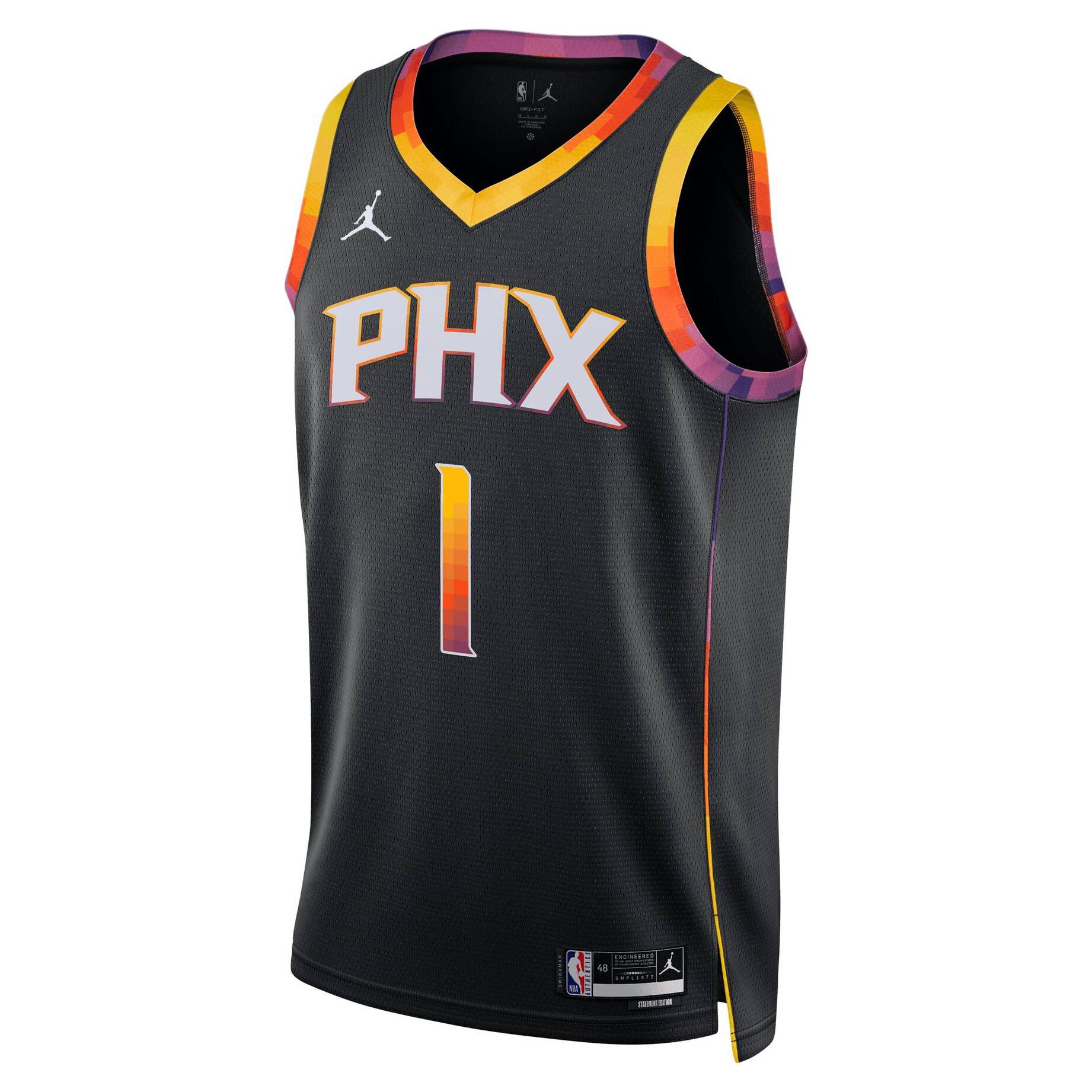Nike| Herren Basketballtrikot NBA PHOENIX SUNS BOOKER DEVIN SWINGMAN JERSEY