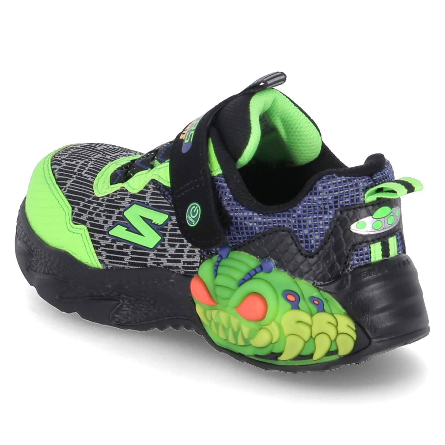 Skechers Low Sneaker CREATURE LIGHTS - schwarz-kombi