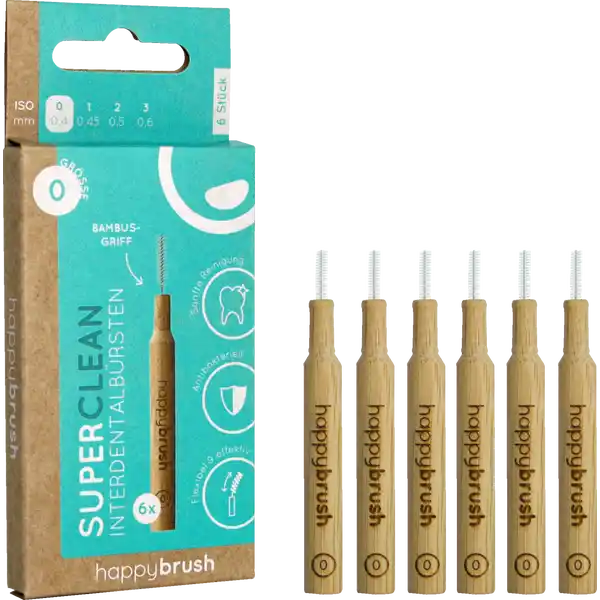 SuperClean Interdentalbürsten ISO-Gr. 0