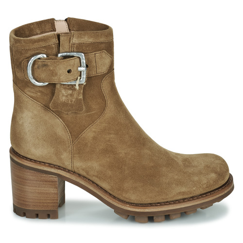 Freelance - JUSTY 7 SMALL GERO BUCKLE Marrón