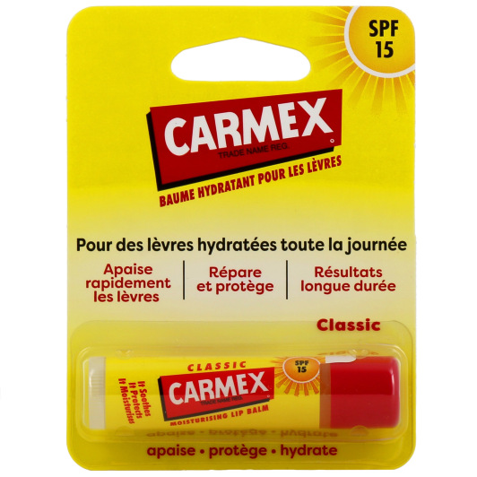 Stick à lèvres SPF15 Carmex Classic