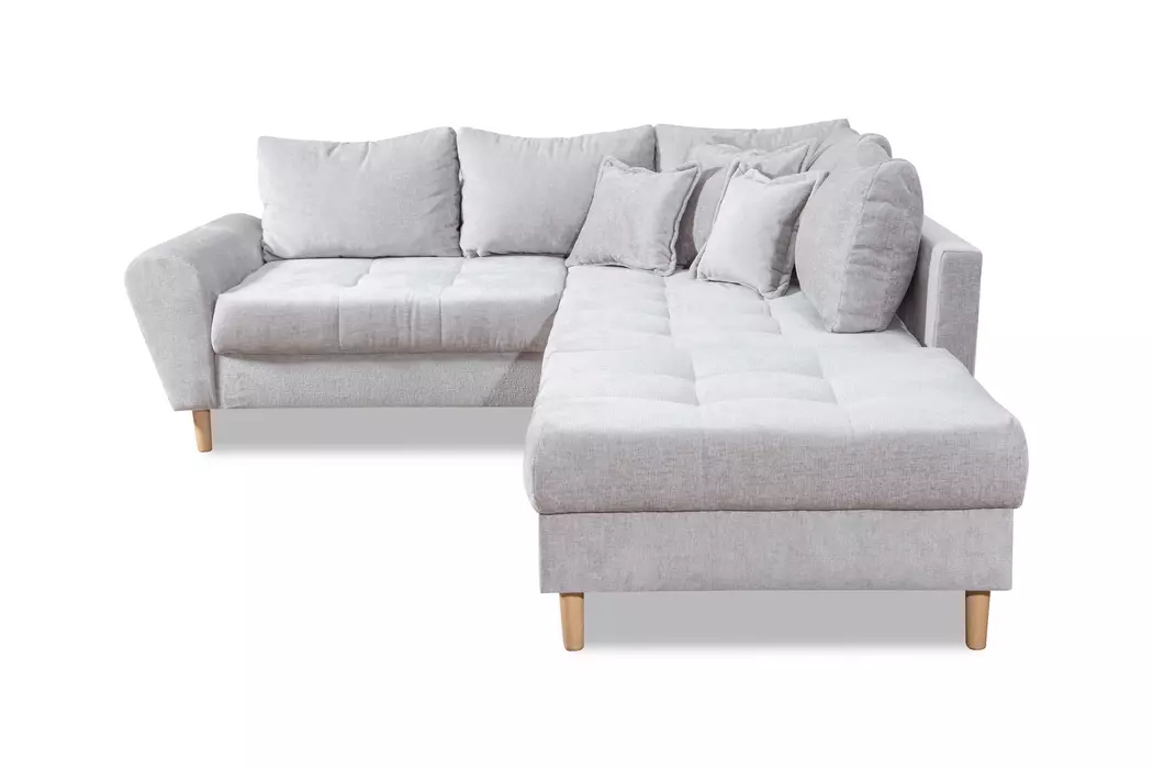 Ecksofa mit Hocker Rice