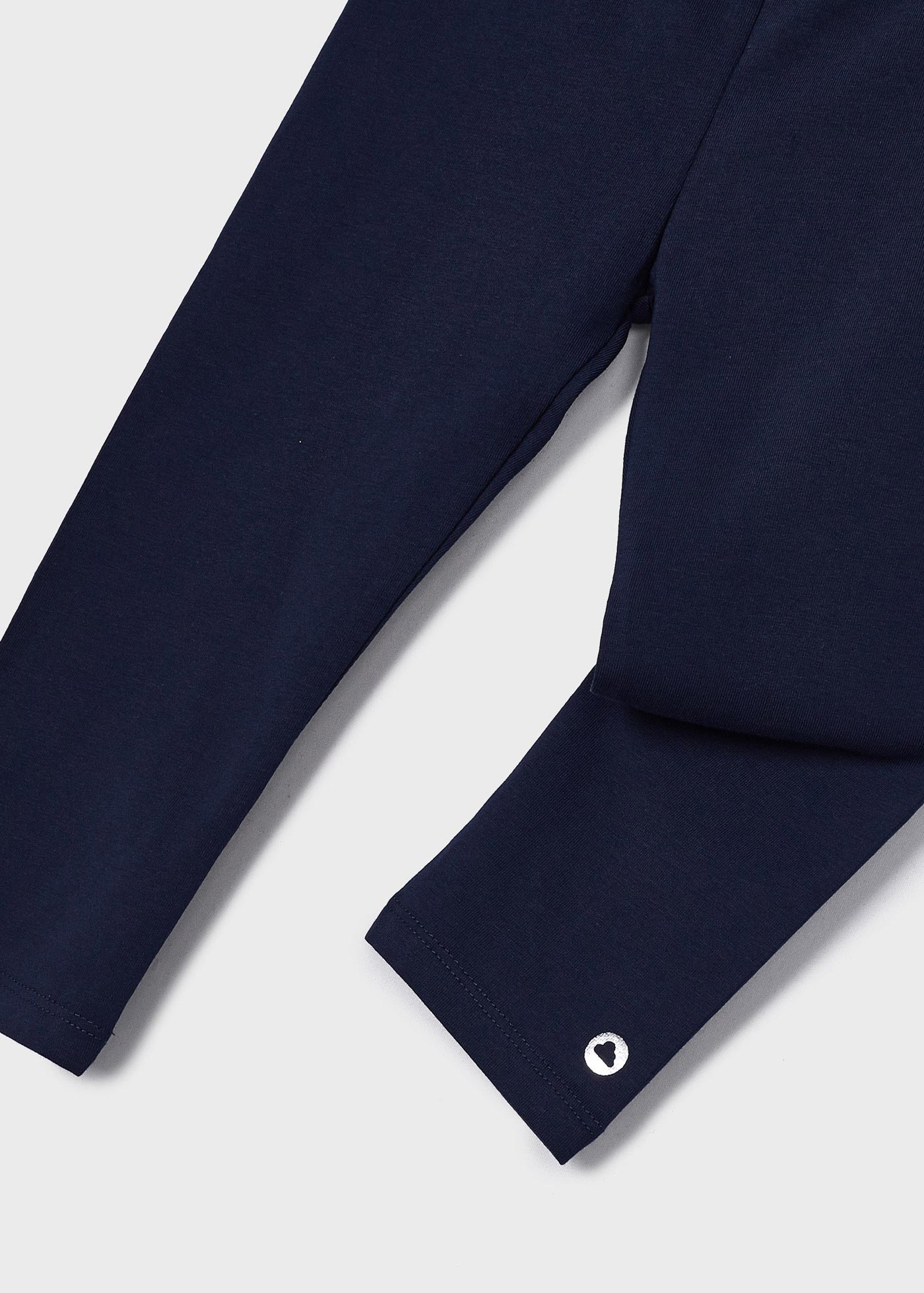 Leggings piratas de algodão sustentável para meninas