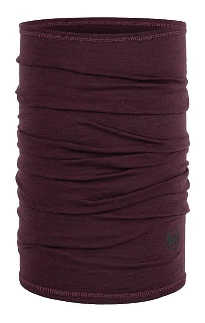 BUFF - TOUR DE COU WOOL SOLID GARNET