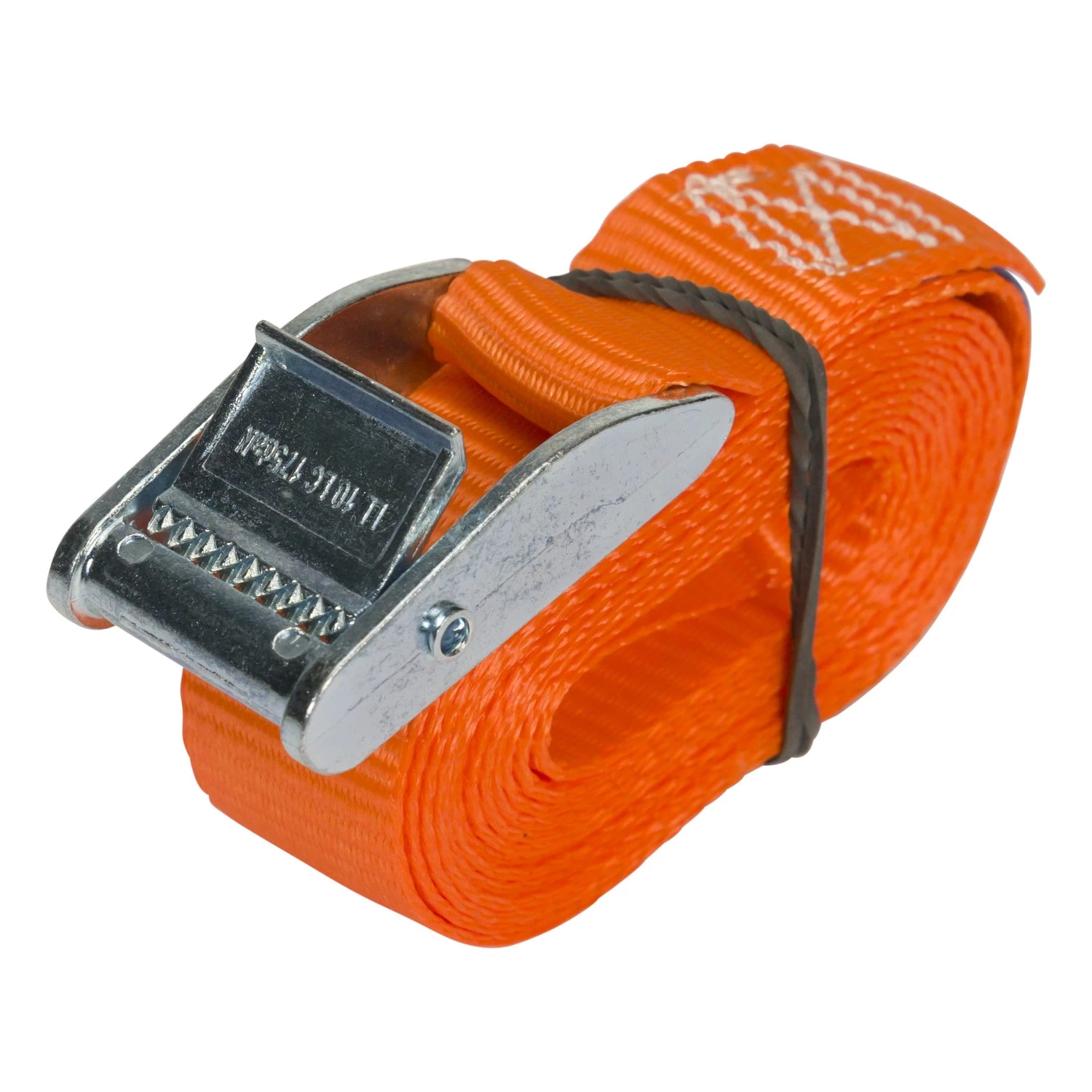 Konvox LAZE1400-3009 Spanband eindloos met klemgesp - 2m x 25mm - LC175/350 - Oranje