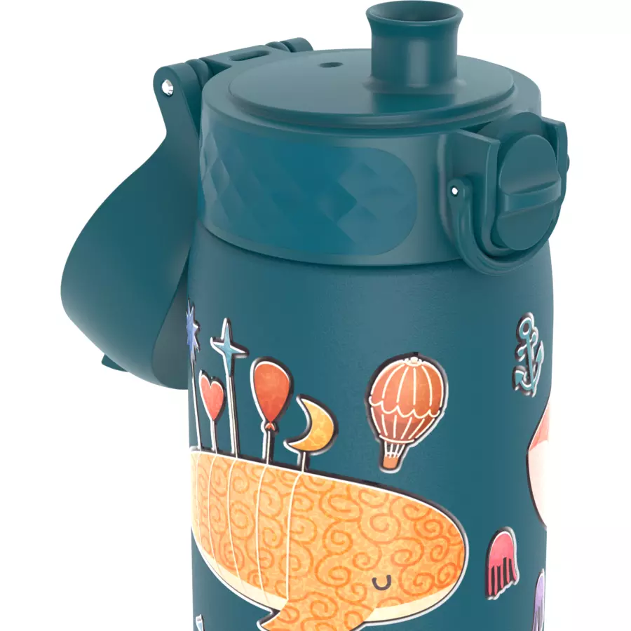 ion8 Wasserflasche Edelstahl 600 ml dunkelgrün