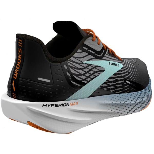 Chaussure running BROOKS HYPERION MAX BLACK/GREY/ORANGE CLOWN FISH