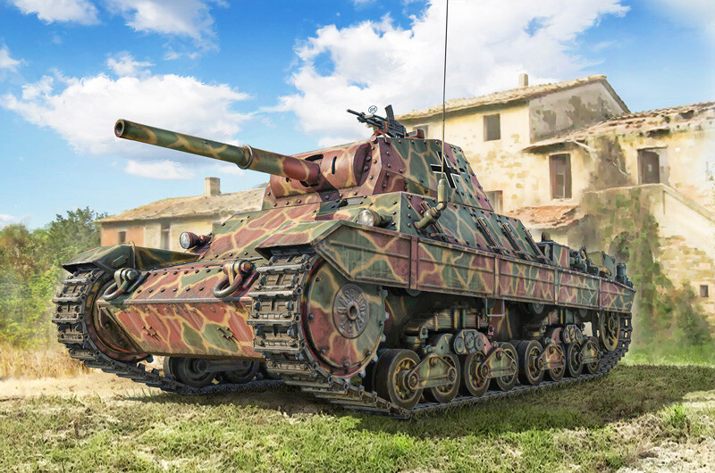 Italeri - Carro Armato P40 Model Tank Byggesæt - 1:35 - 6599