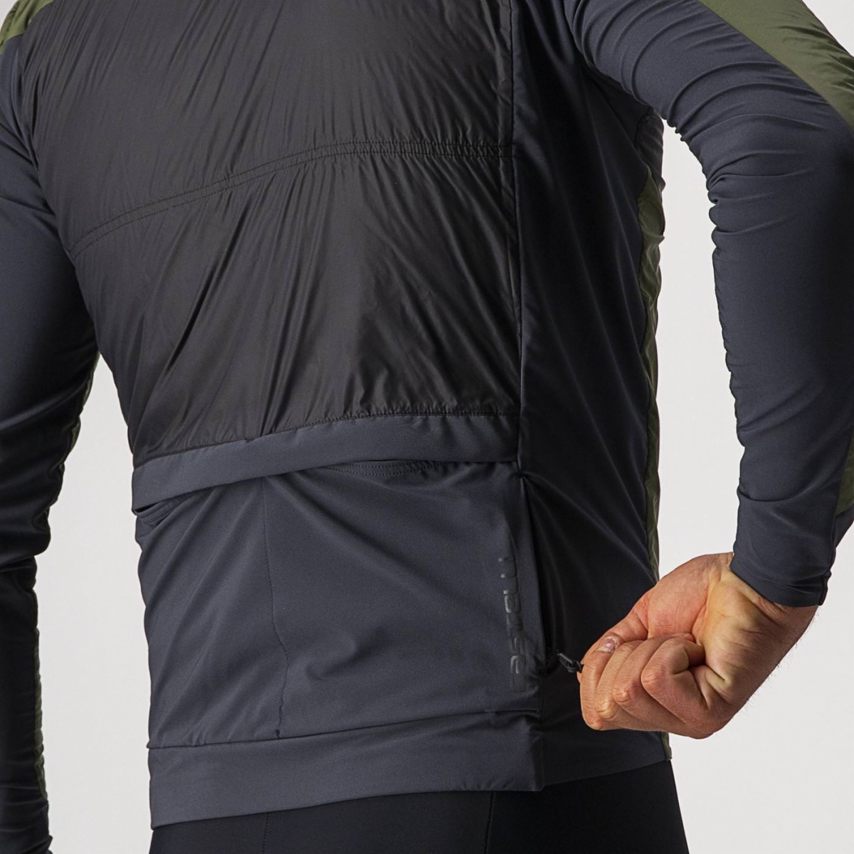 Unlimited Puffy Jacket Herre 316/Light Military Green/Dark