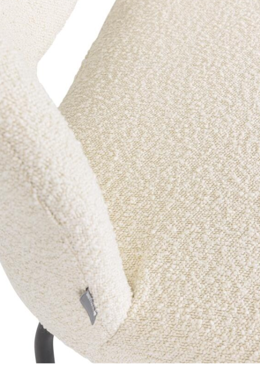 Eetbank Bo naturel bouclé 150cm