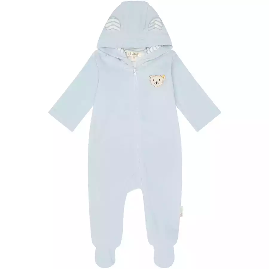 Steiff Langarmstrampler celestial blue