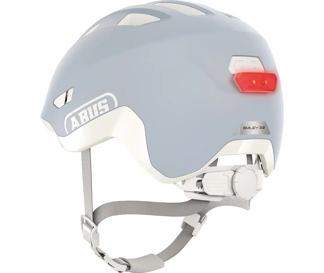 Abus Smiley 3.0 ACE LED Kinder Fietshelm Blauw