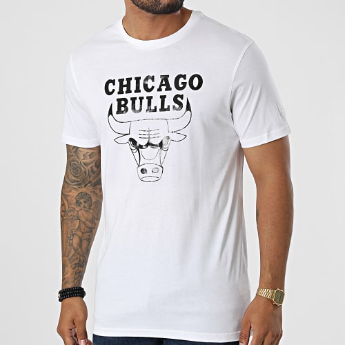 Tee Shirt Chicago Bulls 60284696 Blanc