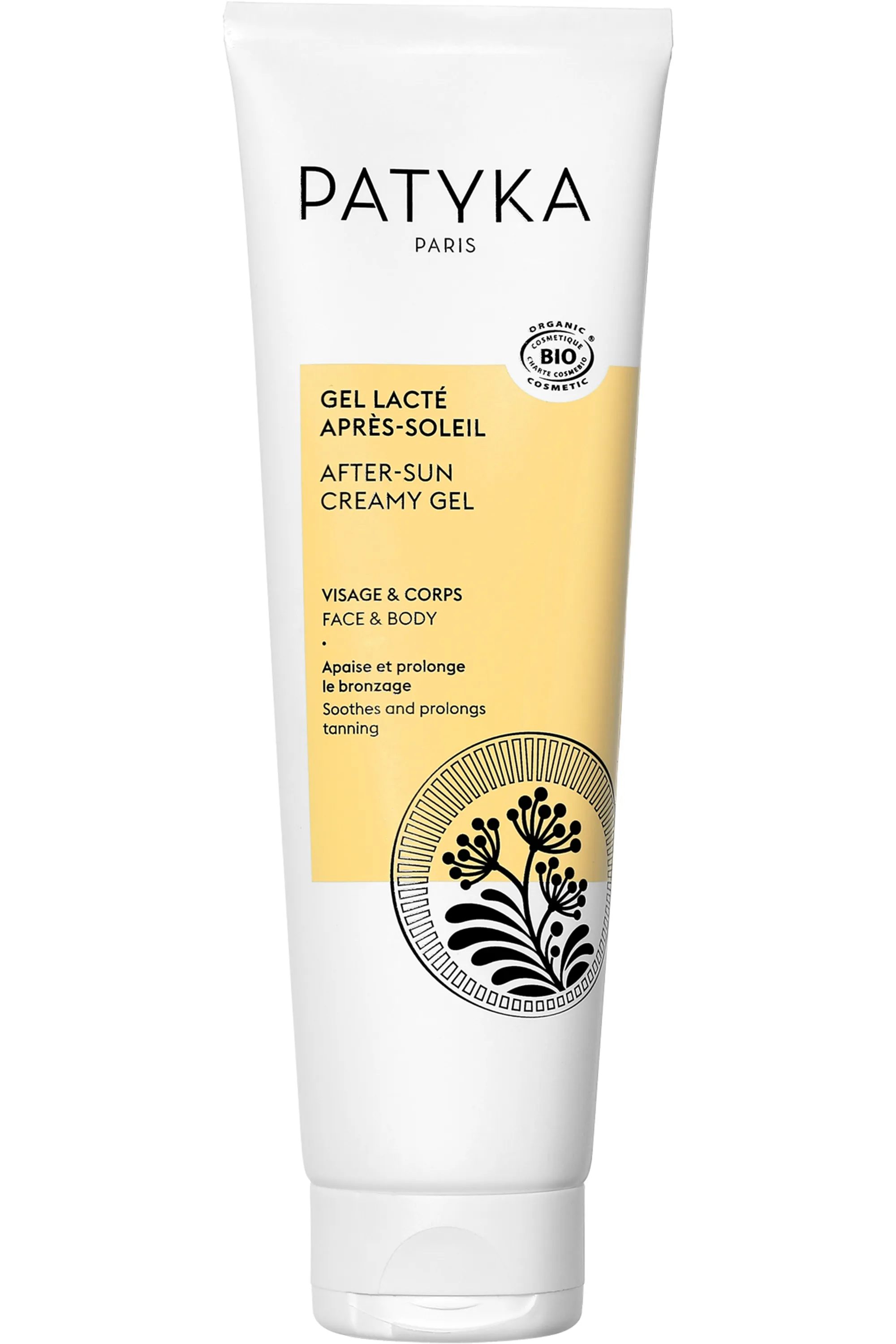 Patyka Gel lacté après-soleil visage et corps-150 ml
