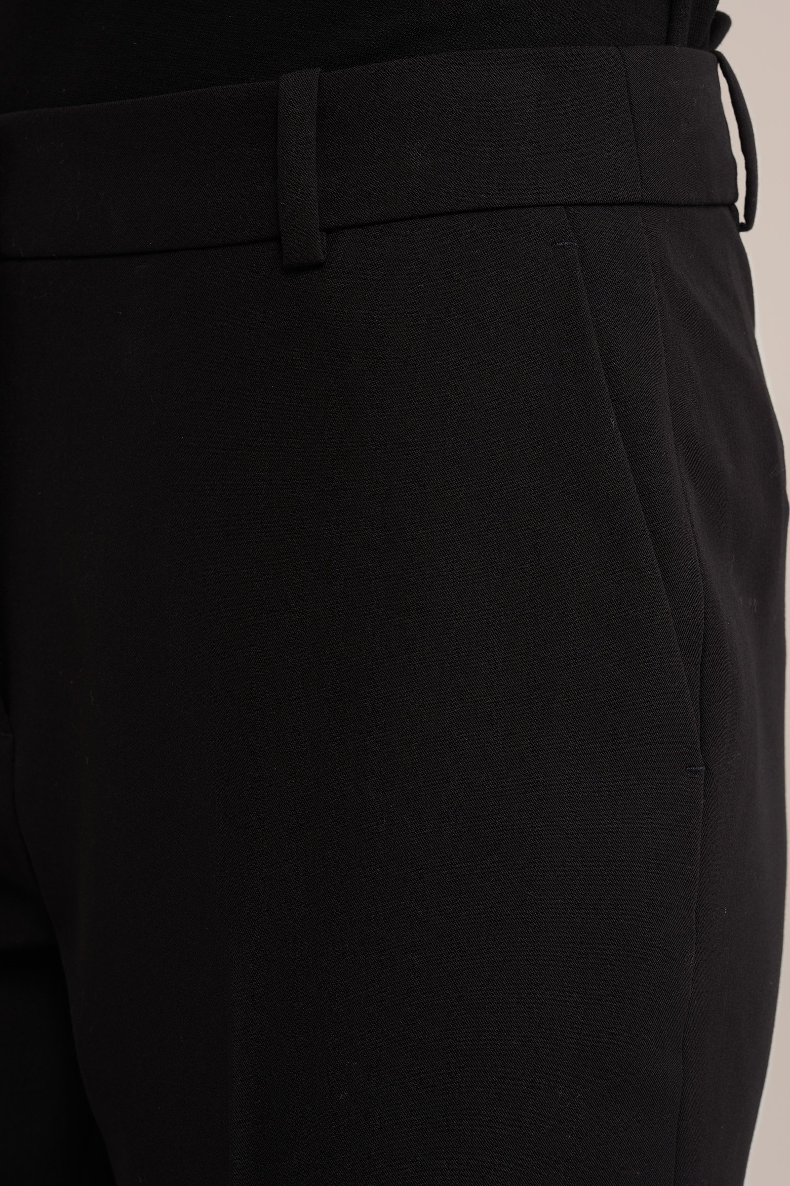 flared pantalon WE Fashion Zwart