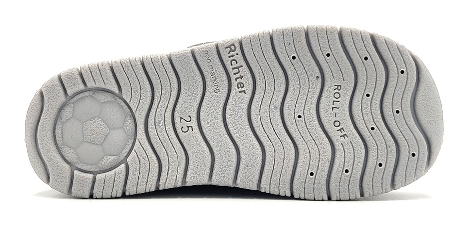 Richter Hausschuh »Mailo«  Klettschuh, Kindergarten Schuh mit Traktor-Motiv