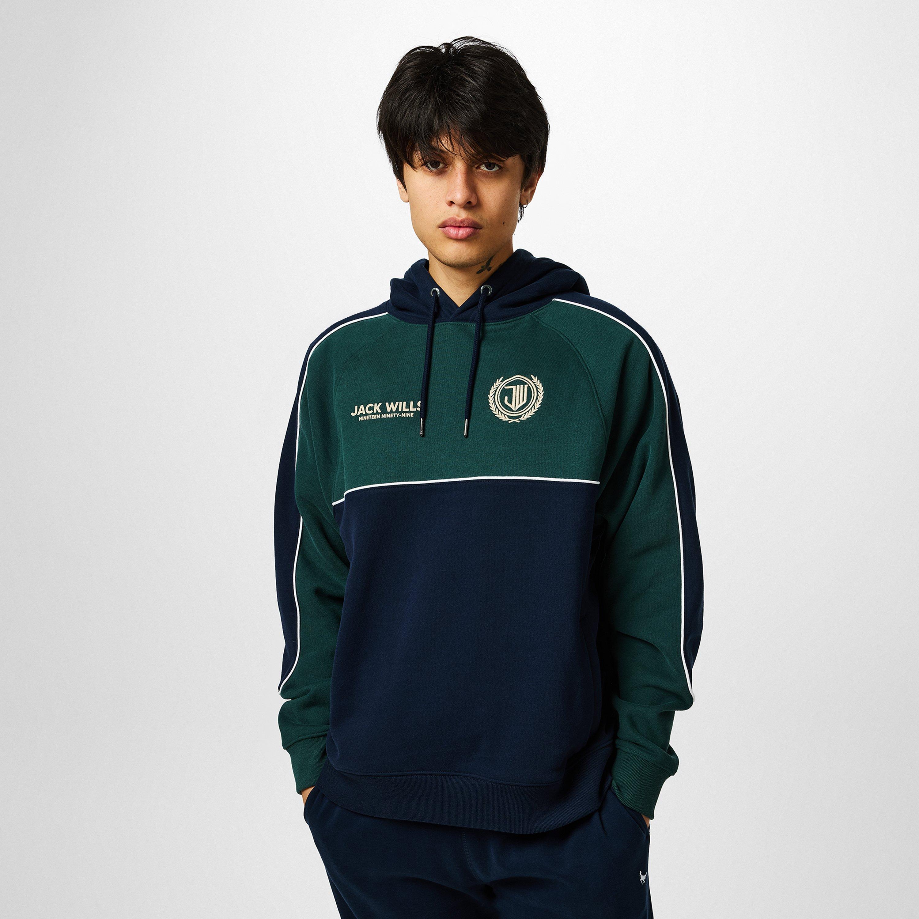 Jack Wills JW Piped Crest Hoodie