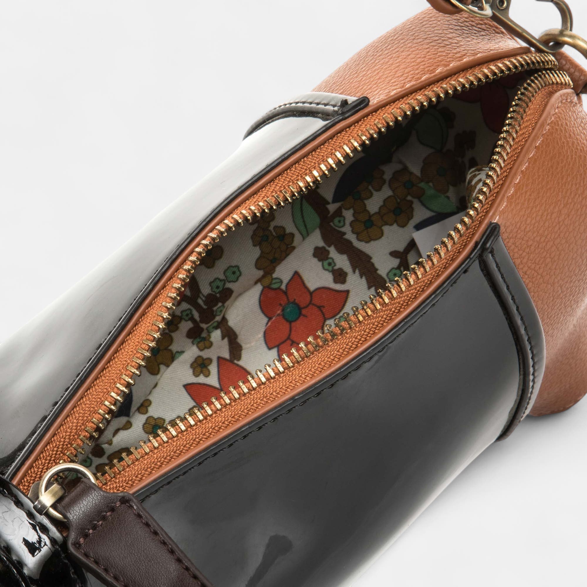 Sac bandoulière teckel noir