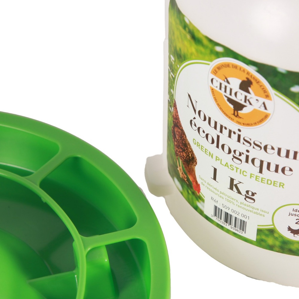 Nourrisseur à trémie ligne verte, 1 kg