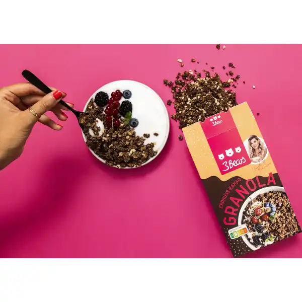 Granola Erdnuss-Kakao
