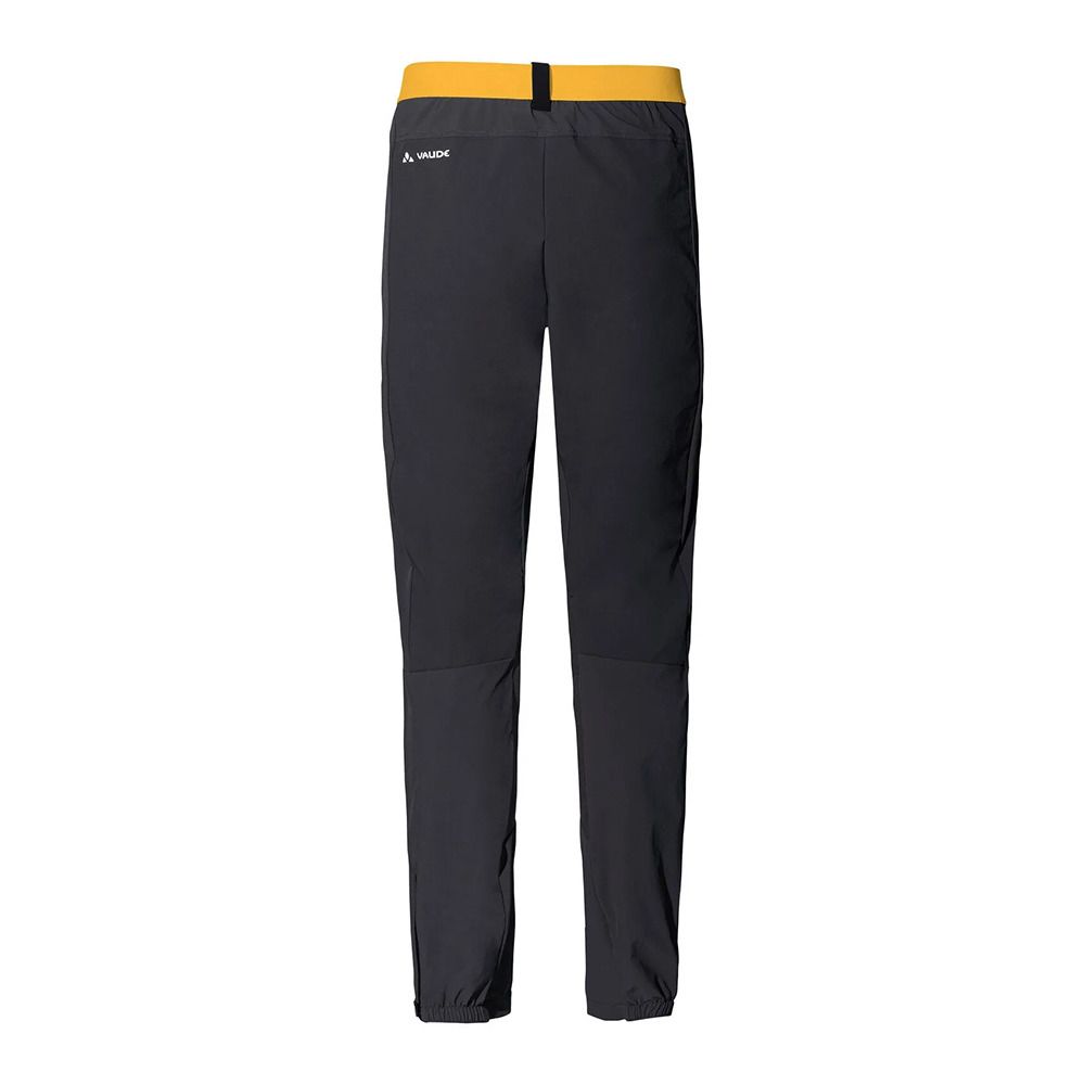 Vaude SCOPI III - Pantalon Homme black/yellow
