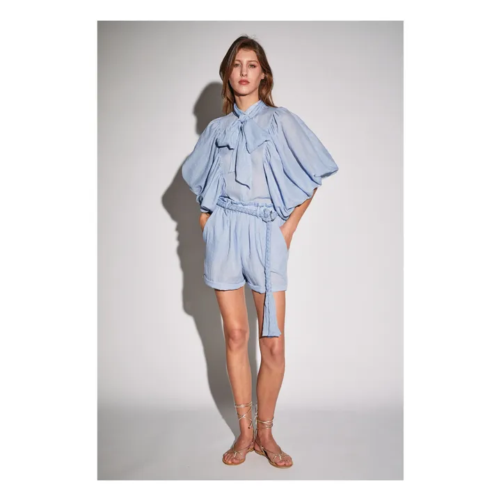 The Label Edition Blouse Maeva | Bleu